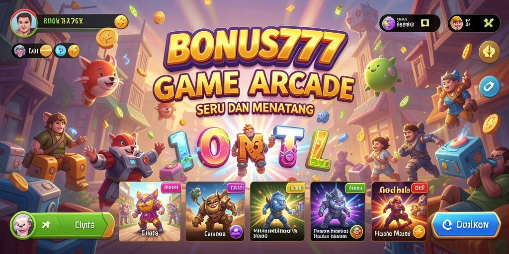 Tampilan gameplay BONUS777 yang menarik dan menantang.