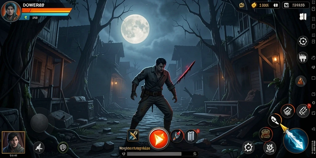 Gameplay DOWER88 yang menakutkan dan mendebarkan.