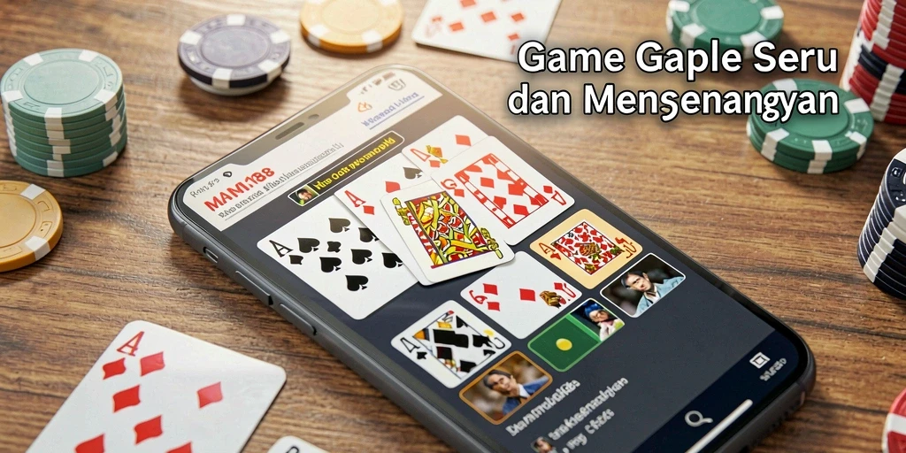Gameplay seru MAMI188 yang menampilkan pertarungan Gaple dinamis.