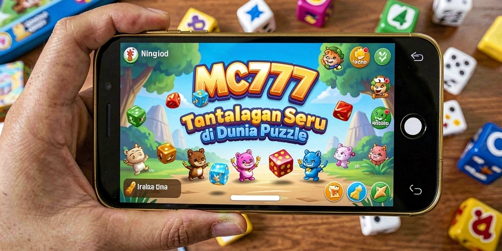 Tampilan gameplay seru dari MC777 dengan tantangan puzzle menantang.