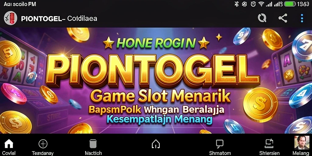 Tampilan gameplay seru dari PIONTOGEL dengan fitur slot yang beragam.