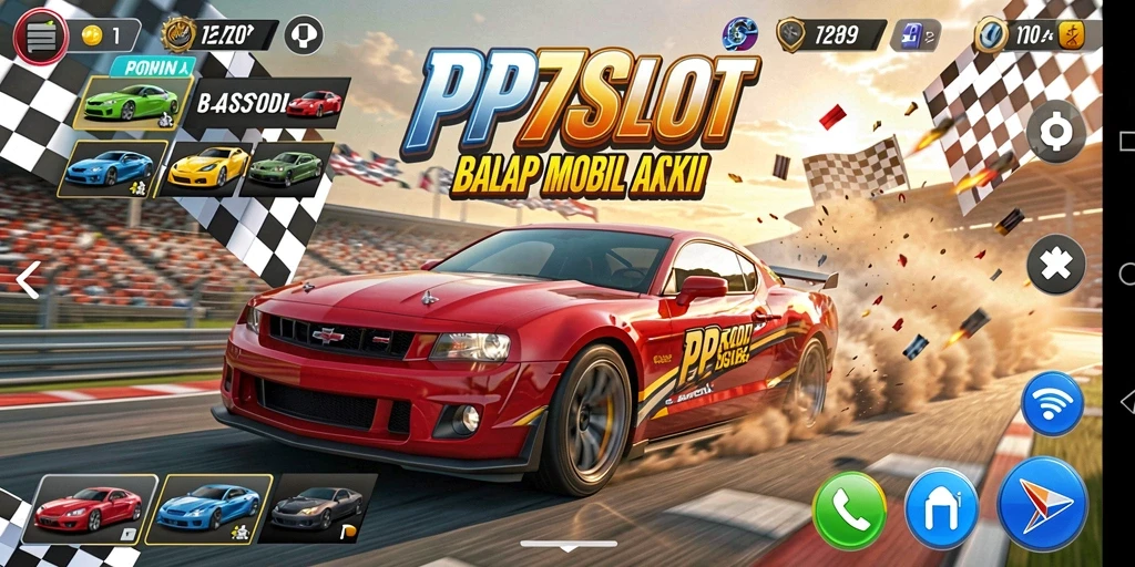 Gameplay Racing yang mendebarkan dan menantang di PP7SLOT.