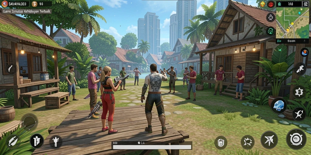 Gameplay menarik dari SAVAYA303 dalam simulasi kehidupan.