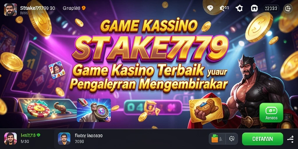 Tampilan gameplay menarik dari STAKE779 dalam suasana Kasino.