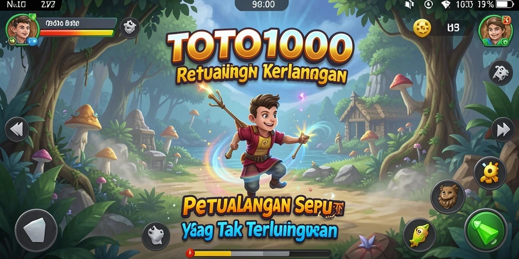 Tampilan menarik dari gameplay TOTO1000 dalam petualangan seru.